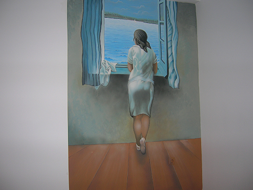 ζωγραφική οικιακών, επαγγελματικών χώρων και στον τοίχο παιδικών δωματίων