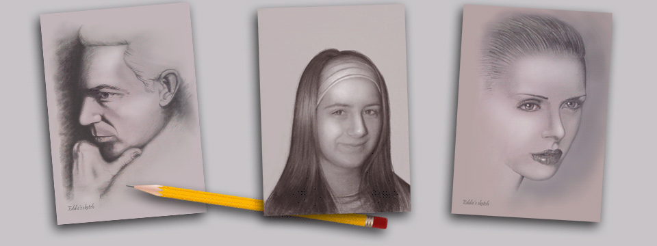 Σκίτσα ζωγραφικής με μολύβι